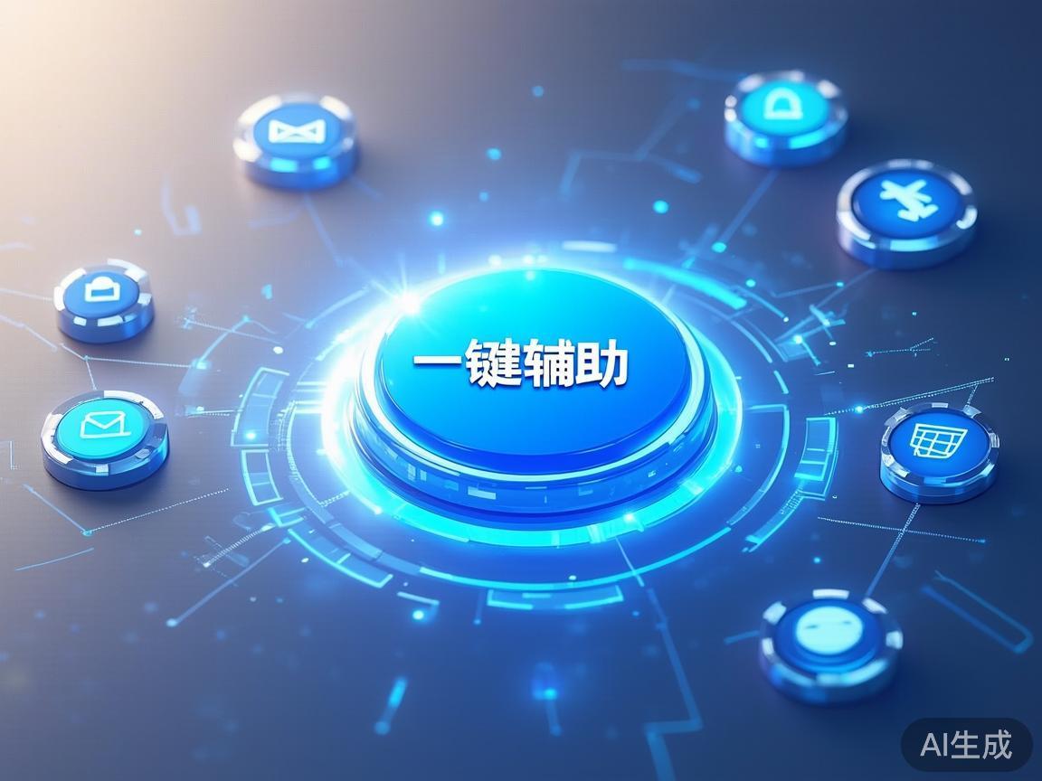 一键辅助功能，快速完成日常任务  第2张