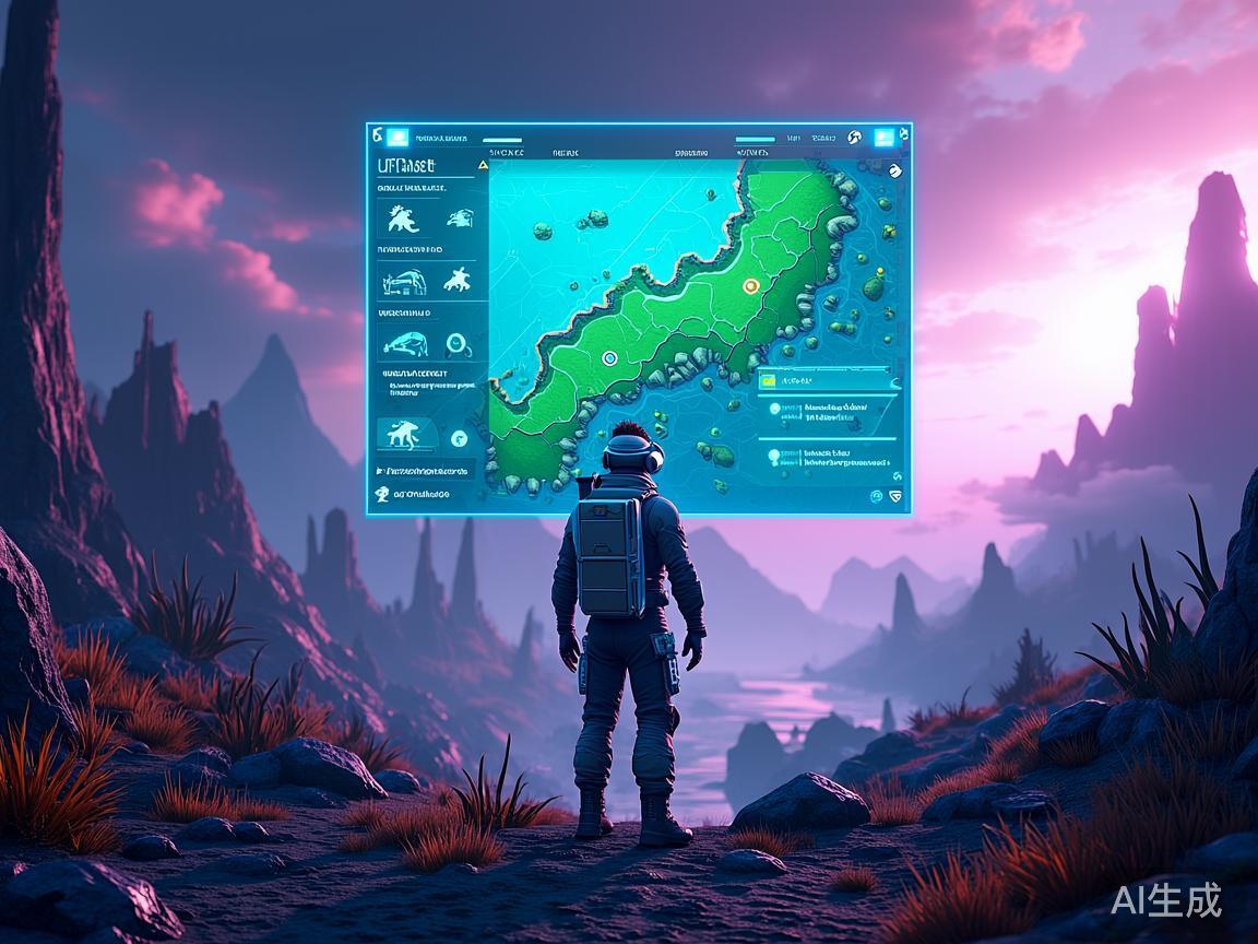 智能辅助导航，探索游戏未知区域